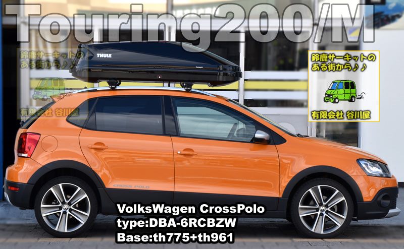 volkswagen crosspolo装着写真