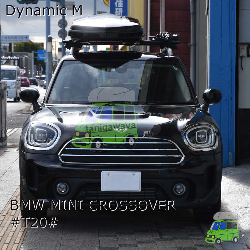 THULEルーフボックス DynamicMとth598B BMW MINIにウイングバーEvoで