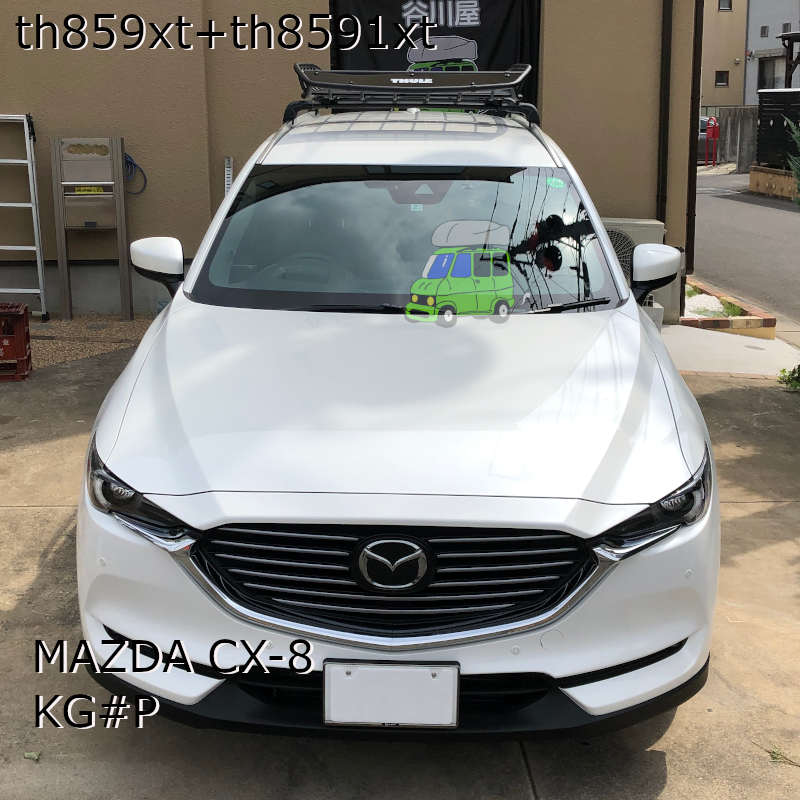 TERZO マツダ KF系 CX-5 エアロルーフキャリア取付セット 買いサイト 自動車・オートバイ