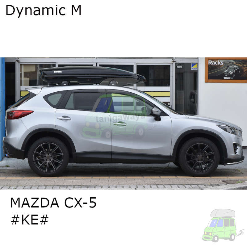 マツダCX-5:取付ポイント付