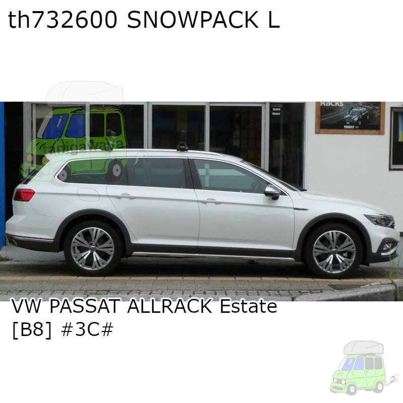 VW パサート オールトラック：ダイレクトルーフレール付 3CCZE 3CDFC系