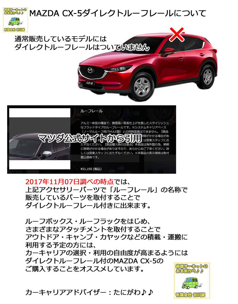 ルーフボックス | Mazda CX-5特集 | カーキャリア/ルーフキャリア取付