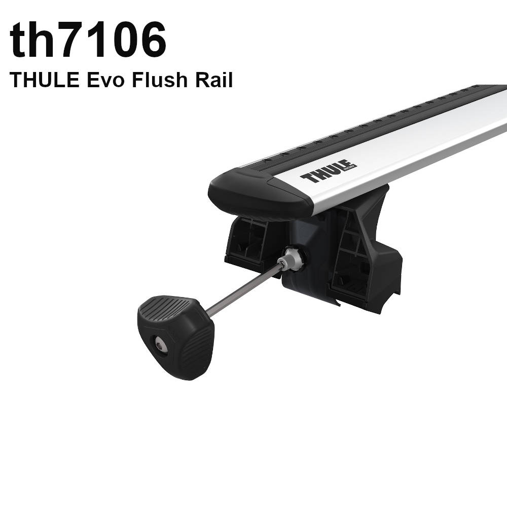THULE Evo FlushRail th7106 [正規輸入品保証付] (スーリーダイレクト